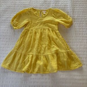 Cat & Jack Sunny Yellow Girls Dress size 4/5